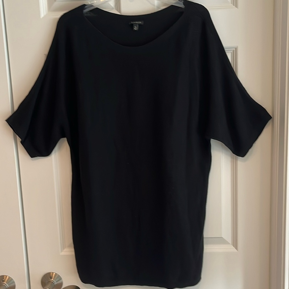 Talbots Ribbed Raglan Short Sleeve Sweater